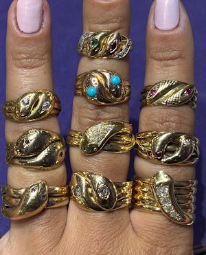 Snake Rings - Spectrum Antiques