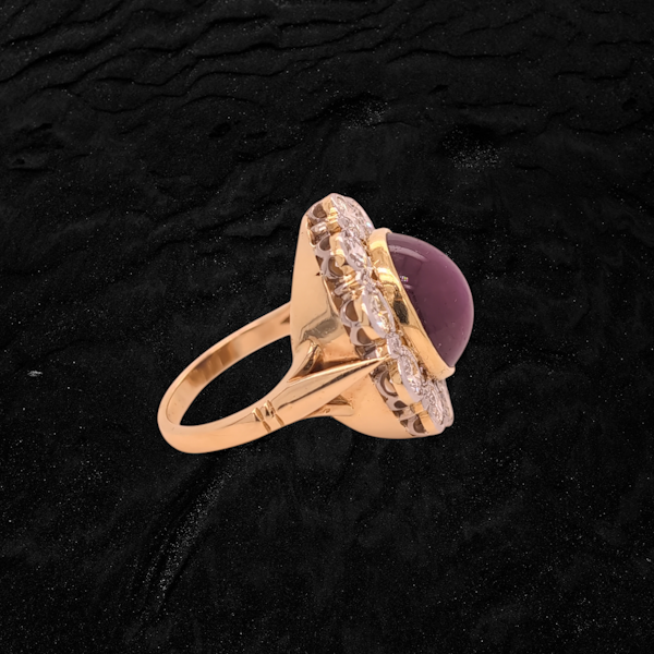 Star Ruby Diamond Ring. - image 4