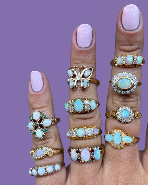 Opal Rings - Spectrum Antiques - image 3