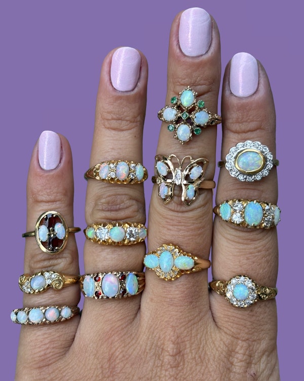 Opal Rings - Spectrum Antiques - image 1