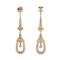 Art Deco Diamond Drop Earrings - Charlotte Sayers - image 2