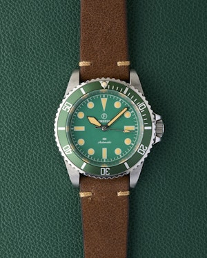Freese 101 Green Dial Green Bezel Automatic Simon Freese Watch