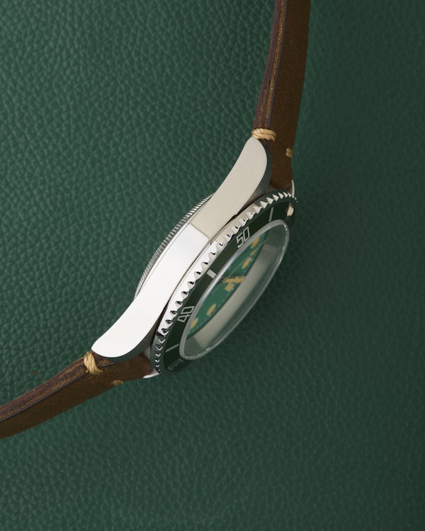 Freese 101 Green Dial Green Bezel Automatic Simon Freese Watch - image 5