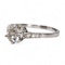 Art Deco Single Stone Diamond and Platinum Ring, 0.84ct, Circa 1930 - image 7