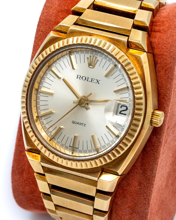 1971 Limited Edition Rolex ‘Texano’ 5100 - Unpolished Beta 21 - 18k Gold Rare Vintage - image 4