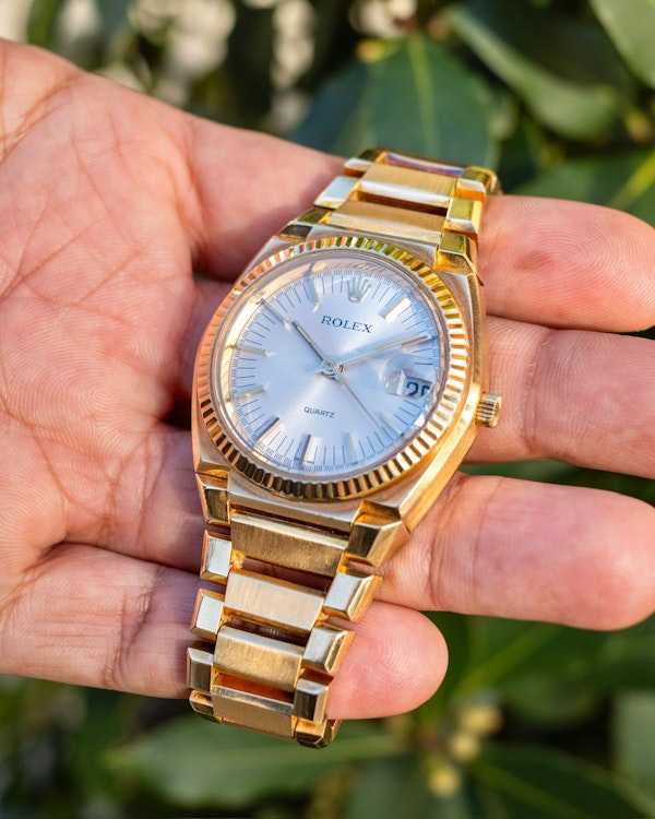 1971 Limited Edition Rolex ‘Texano’ 5100 - Unpolished Beta 21 - 18k Gold Rare Vintage - image 2