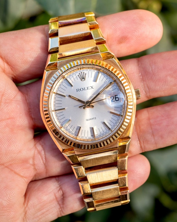 1971 Limited Edition Rolex ‘Texano’ 5100 - Unpolished Beta 21 - 18k Gold Rare Vintage - image 1