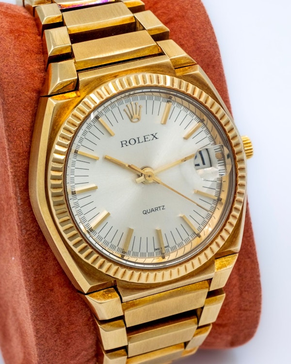 1971 Limited Edition Rolex ‘Texano’ 5100 - Unpolished Beta 21 - 18k Gold Rare Vintage - image 3