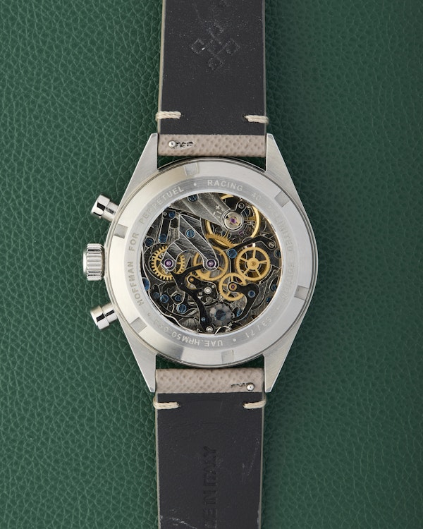 Hoffman x Perpetuel Racing 40 Panda UAE 50th Anniversary Limited Edition Manual Chronograph - image 9