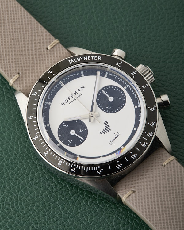 Hoffman x Perpetuel Racing 40 Panda UAE 50th Anniversary Limited Edition Manual Chronograph - image 6