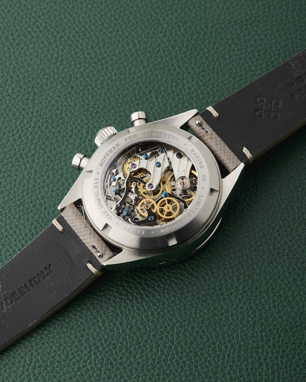 Hoffman x Perpetuel Racing 40 Panda UAE 50th Anniversary Limited Edition Manual Chronograph - image 11