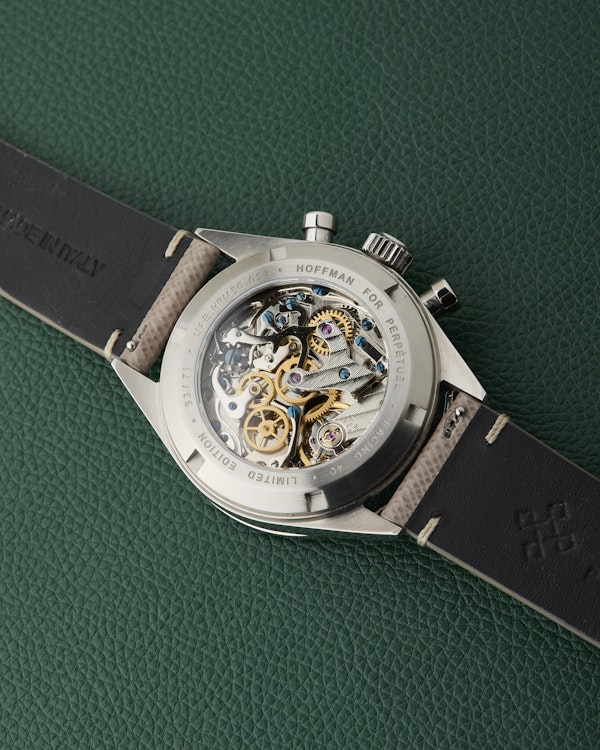 Hoffman x Perpetuel Racing 40 Panda UAE 50th Anniversary Limited Edition Manual Chronograph - image 10