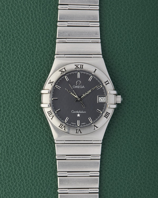 Omega Constellation Ref. 396.1201 Slate Grey Crosshatch Dial 1998 - image 1