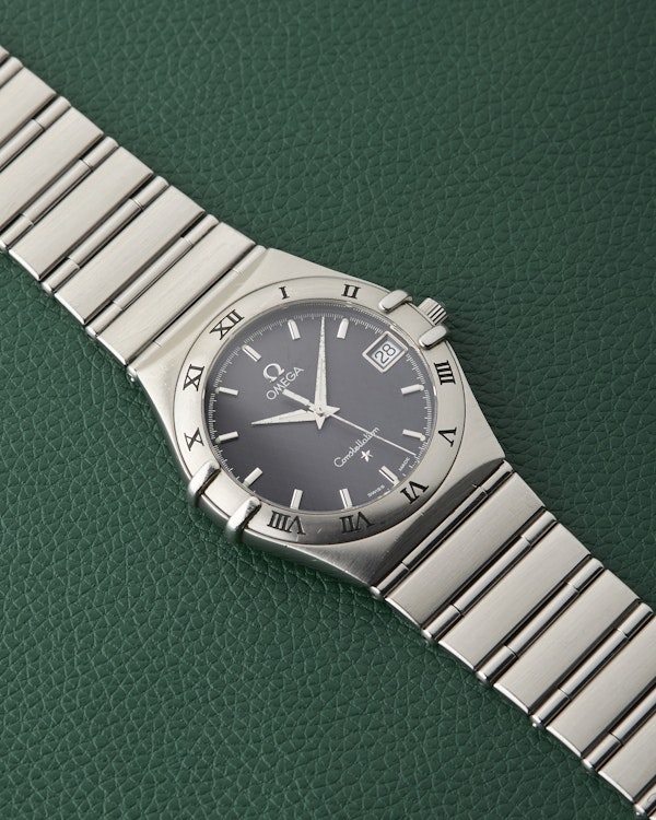 Omega Constellation Ref. 396.1201 Slate Grey Crosshatch Dial 1998 - image 6