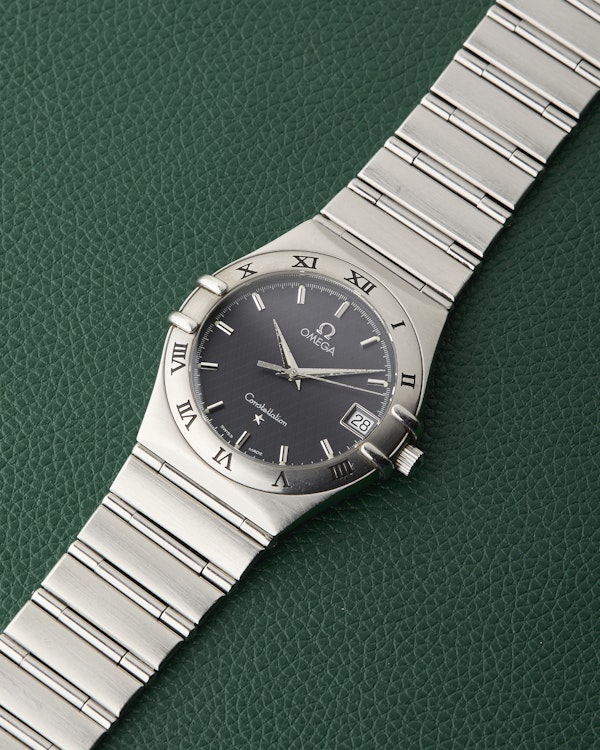 Omega Constellation Ref. 396.1201 Slate Grey Crosshatch Dial 1998 - image 7