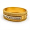 Antique Etruscan Revival Pearl and Gold Bangle, Circa 1875 - image 3