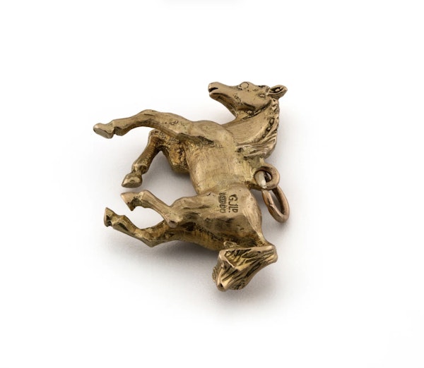 GJL Solid Large Horse Charm - Spectrum Antiques - image 3