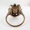 Victorian Emerald & Diamond Cluster Ring - Saddingtons Jewellery Stand 375 - image 4