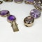 Late Victorian Amethyst Gold Necklace - Saddingtons Jewellery Stand 375 - image 3