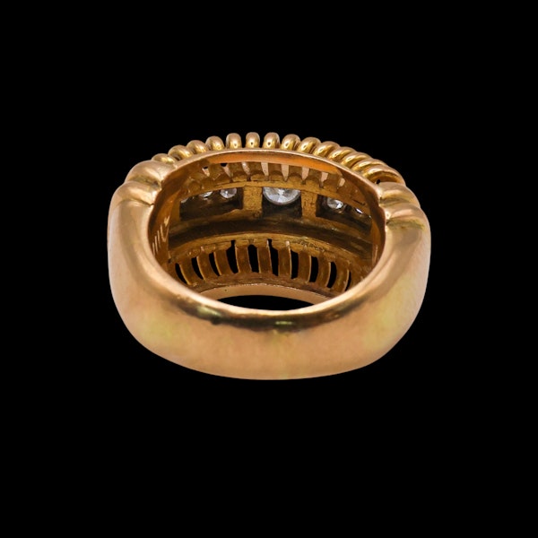 Vintage 18ct Gold And Diamond Ring at Deco&Vintage Ltd - image 5