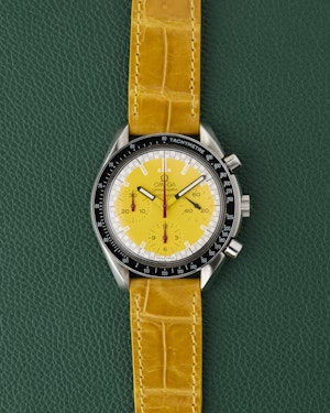 Omega Speedmaster Ref. 3510.12 Racing Schumacher Yellow Dial