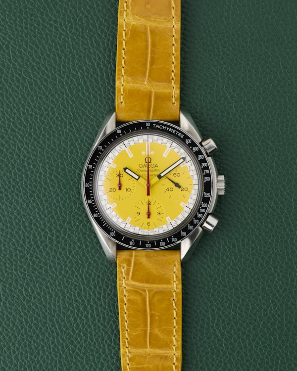 Omega Speedmaster Ref. 3510.12 Racing Schumacher Yellow Dial - image 1
