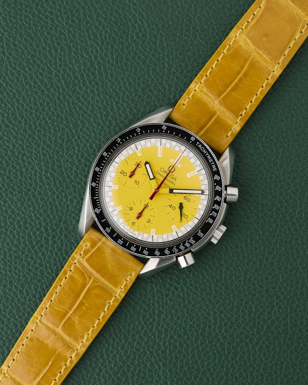 Omega Speedmaster Ref. 3510.12 Racing Schumacher Yellow Dial - image 3