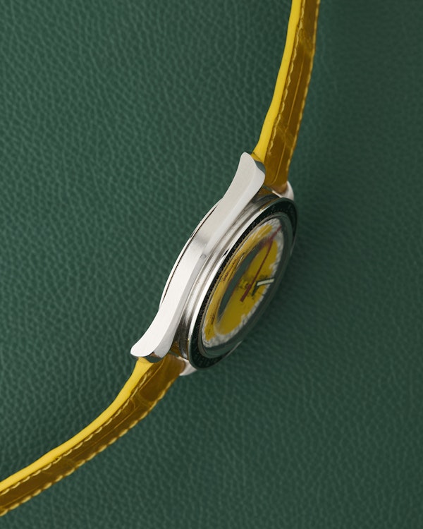Omega Speedmaster Ref. 3510.12 Racing Schumacher Yellow Dial - image 5
