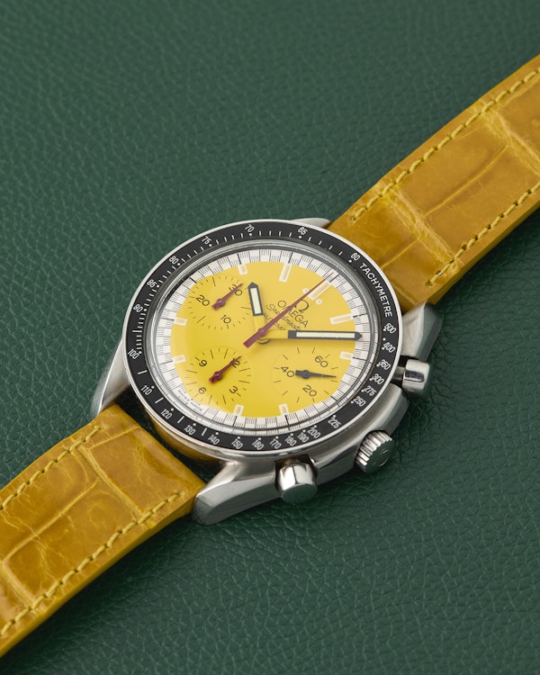 Omega Speedmaster Ref. 3510.12 Racing Schumacher Yellow Dial - image 8