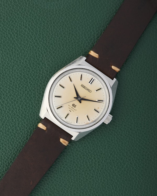 Seiko Grand Seiko Ref. 4520-8000 Hi-Beat Sunburst Patina Dial 1970 - image 3