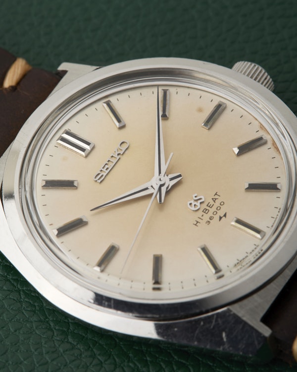 Seiko Grand Seiko Ref. 4520-8000 Hi-Beat Sunburst Patina Dial 1970 - image 8