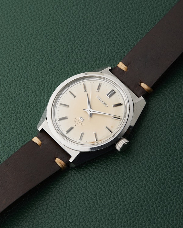 Seiko Grand Seiko Ref. 4520-8000 Hi-Beat Sunburst Patina Dial 1970 - image 9