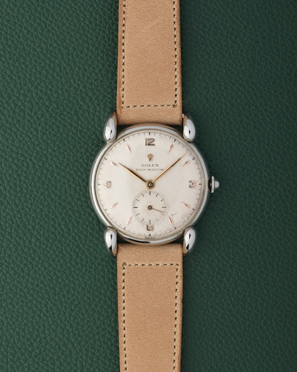 Rolex Ref. 4367 Shock Resisting Grasshopper Lugs 1944 - image 1