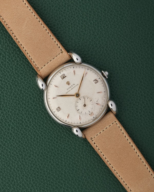 Rolex Ref. 4367 Shock Resisting Grasshopper Lugs 1944 - image 2