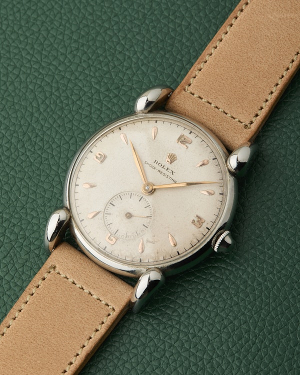 Rolex Ref. 4367 Shock Resisting Grasshopper Lugs 1944 - image 8