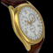ZENITH 18KT YELLOW GOLD ANNUAL CALENDAR ORIGINAL STRAP AND BUCKLE - image 3