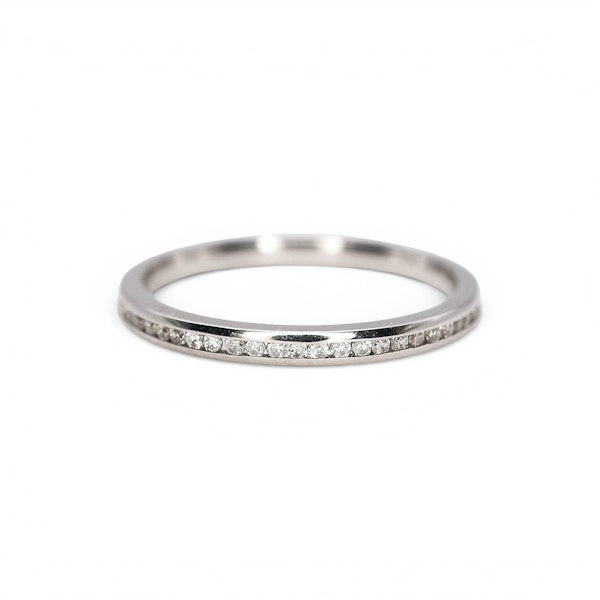 Diamond Platinum Eternity Ring - image 4