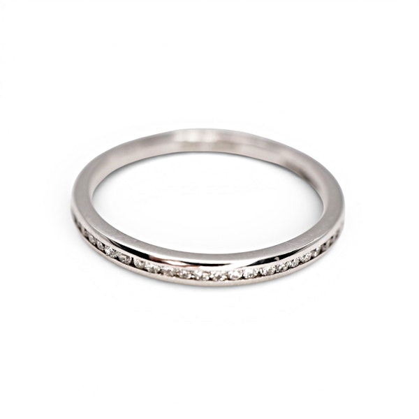 Diamond Platinum Eternity Ring - image 5