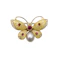Enamel, Diamond And Ruby Butterfly Brooch - image 5