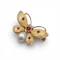 Enamel, Diamond And Ruby Butterfly Brooch - image 6
