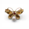 Enamel, Diamond And Ruby Butterfly Brooch - image 7