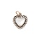 Victorian Moonstone and Diamond Heart Pendant - Charlotte Sayers - image 3