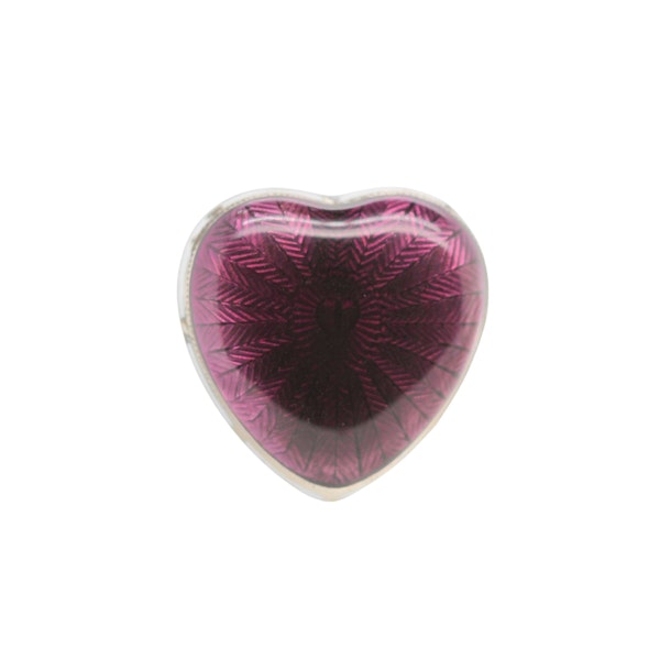 Child & Child Enamel Heart Brooch - Charlotte Sayers - image 2