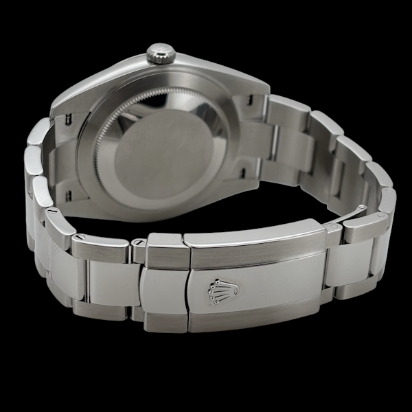 ROLEX DATEJUST 41 OYSTER GREEN MOTIF FULL SET 2023 126300-0021 - image 5