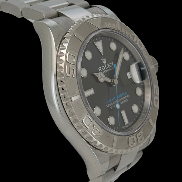 ROLEX YACHT-MASTER DARK RHODIUM UK PAPERS FULL SET 2019 - 116622-0003 - image 3