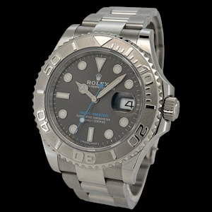 ROLEX YACHT-MASTER DARK RHODIUM UK PAPERS FULL SET 2019 - 116622-0003