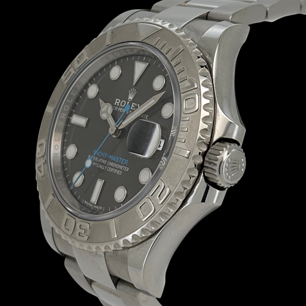 ROLEX YACHT-MASTER DARK RHODIUM UK PAPERS FULL SET 2019 - 116622-0003 - image 2