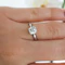 Radiant-Cut Diamond and Platinum Solitaire Ring, 1.01 Carat H SI1 - image 10