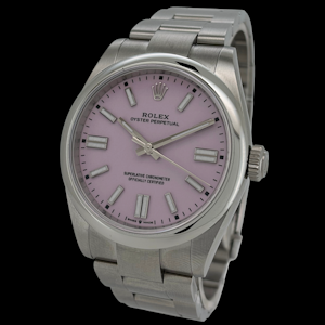 ROLEX OYSTER PERPETUAL 41 FULL SET 2025 PINK CANDY 134300-0013