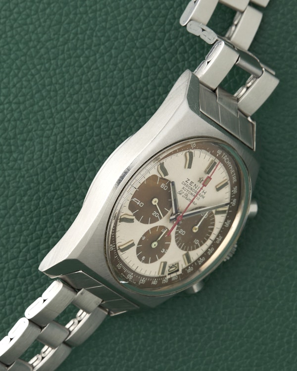 Zenith A384 Vintage Tropical Caramel Brown Gay Freres Ladder Bracelet - image 5